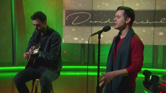 David Archuleta performs Christmas hit song live on GDLA