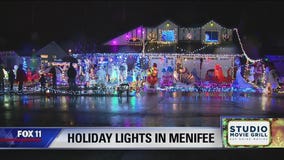 Holiday Lights in Menifee