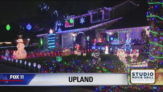 Holiday Lights in Upland