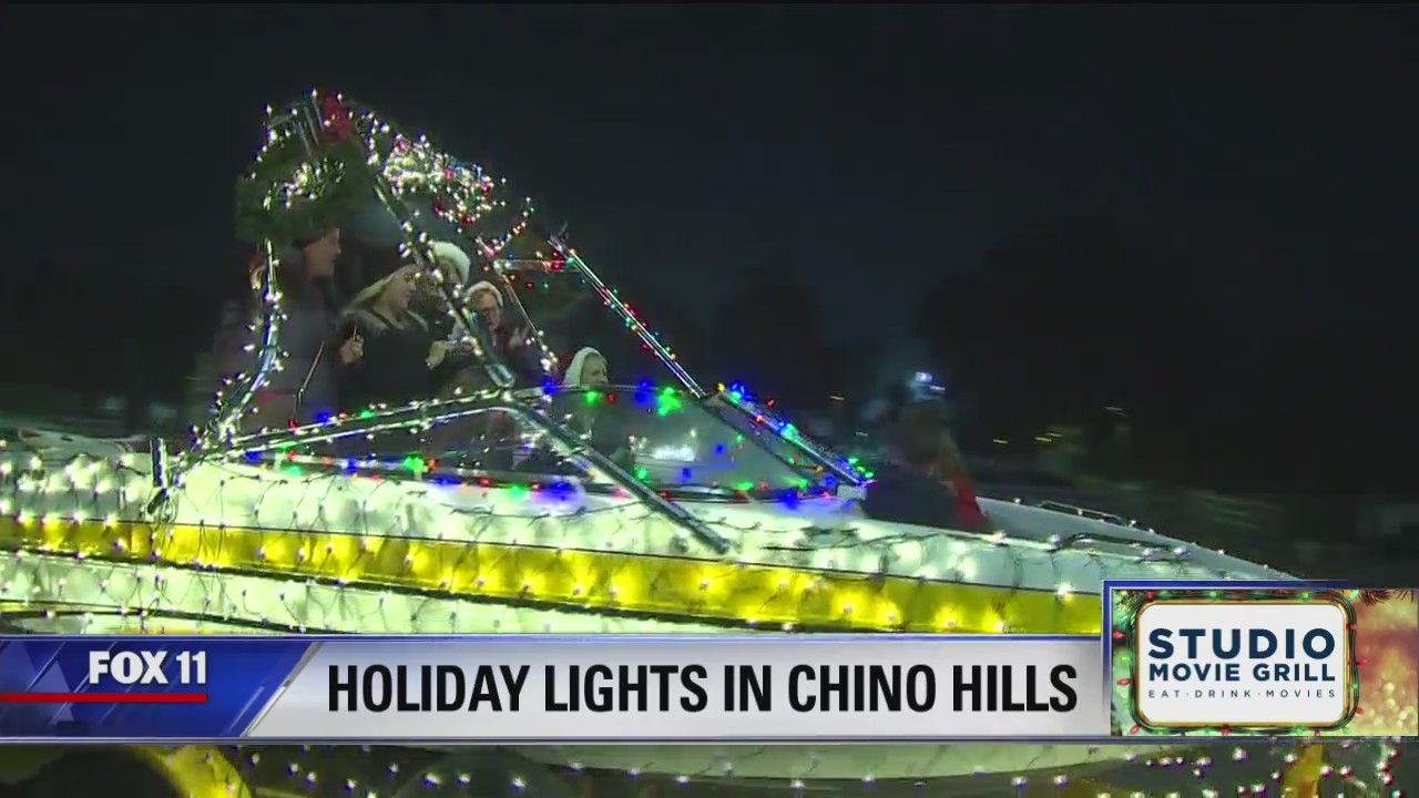 Holiday Lights in Chino Hills