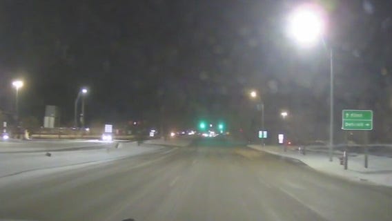 Snow fall across Oakland County lead to slick driving conditions