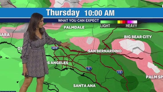 Heavy rain slams Southern California