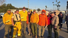 Santa Clarita search and rescue help with LA fires