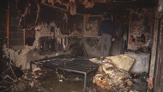 Detroit fire leaves nothing left for family