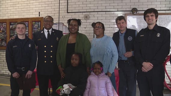 Mom recounts moment Detroit Fire Department saved her life