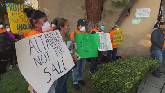 Altadena renters demanding safer homes after fires