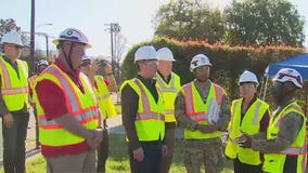 Sen. Schiff, Rep. Chu tour Eaton Fire zone