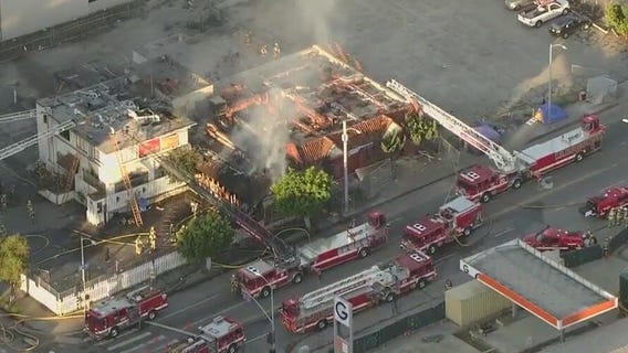 Crews go into defensive mode in Westlake blaze