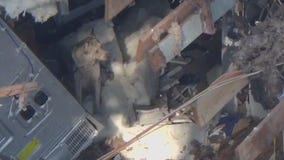 Dog rescue following Pacoima house explosion