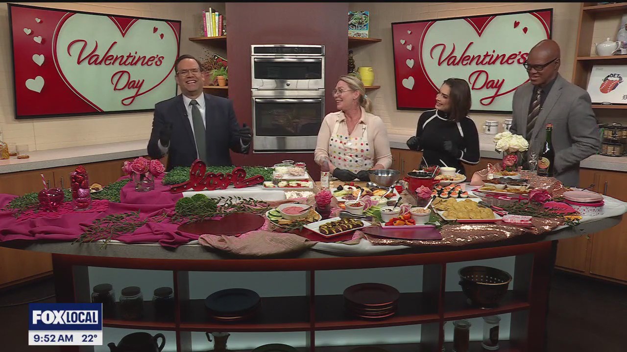 Valentine's Day fun with Two Unique Catering & Event Planners