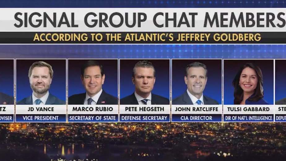 War plans texting scandal