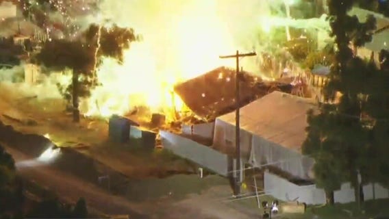 Pacoima residents allowed back after home explosion