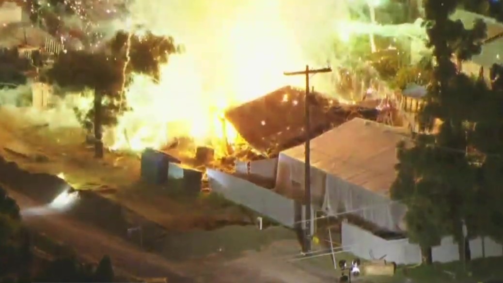 Pacoima residents allowed back after home explosion