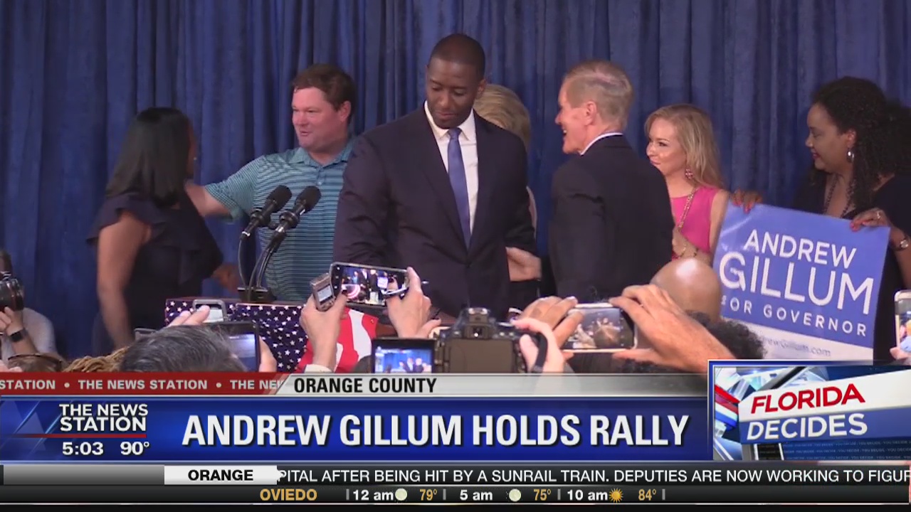 Gillum makes campaign stop in Orlando