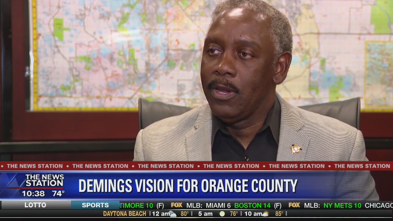 Demings touches on vision for Orange County