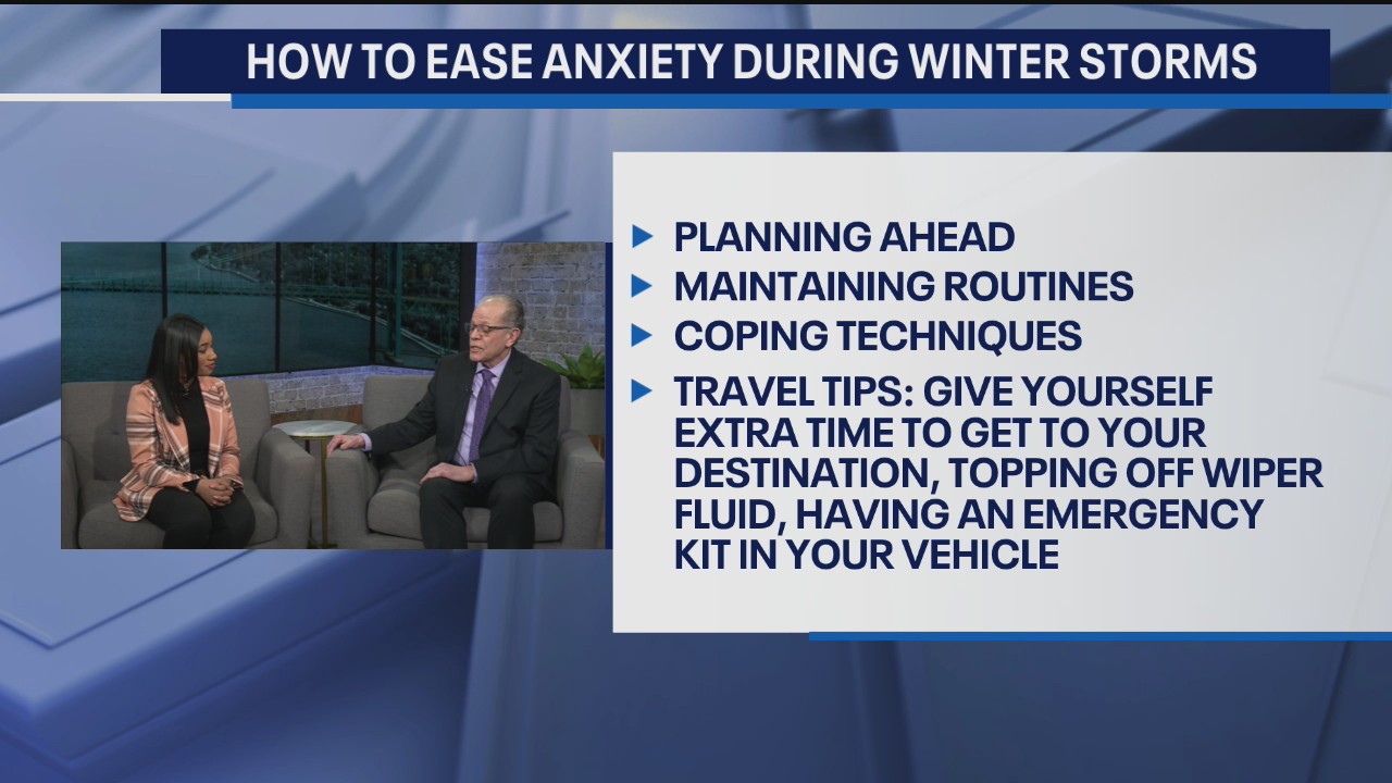 Weathering Heightened Anxiety During a Winter Storm