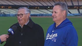 Jaime and Jorge Jarr?n talk 2025 Dodgers Home Opener