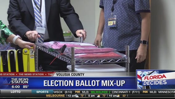 Election ballot mix-up in Volusia County