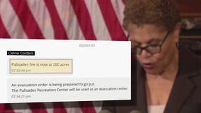 Many of LA Mayor's wildfire texts were redacted