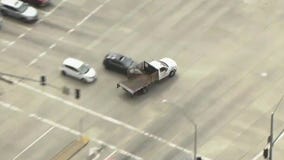 Police chase takes dangerous turn in LA County
