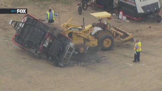 Massive homeless RV encampment cleared out