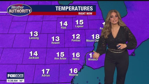 Light snow possible Thursday AM!