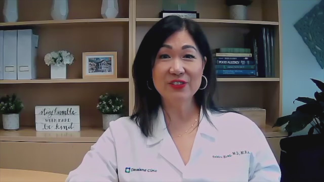 Cold weather can trigger an allergic reaction