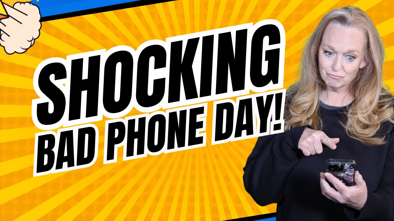 This guy had a Bad Phone Day