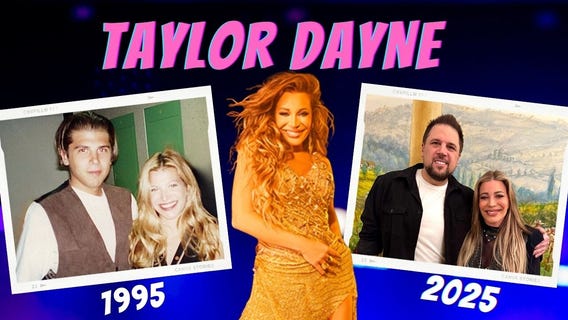Jay & Taylor Dayne Backstage Andiamo