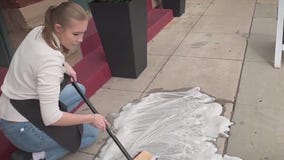 Hateful message drawn outside bakery in Pasadena