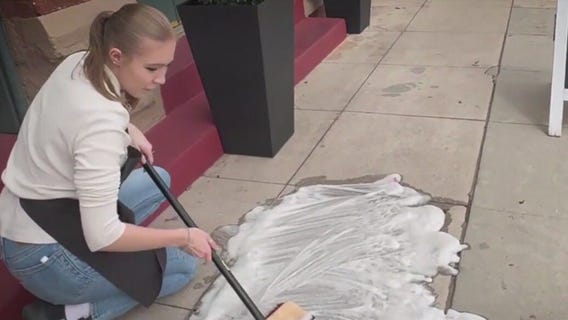 Hateful message drawn outside bakery in Pasadena