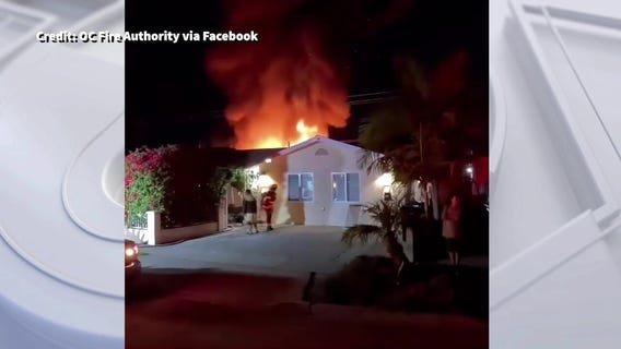 Fire burns through Westminster home