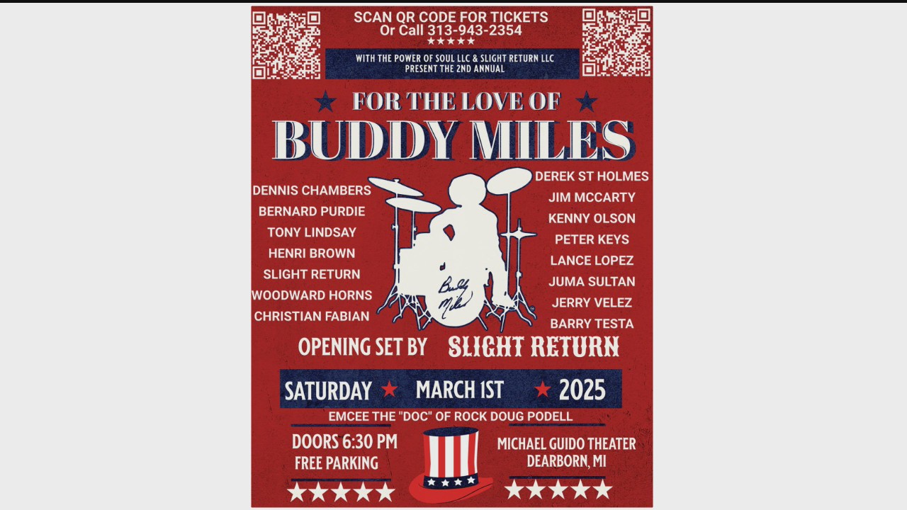 Buddy Miles Tribute Concert