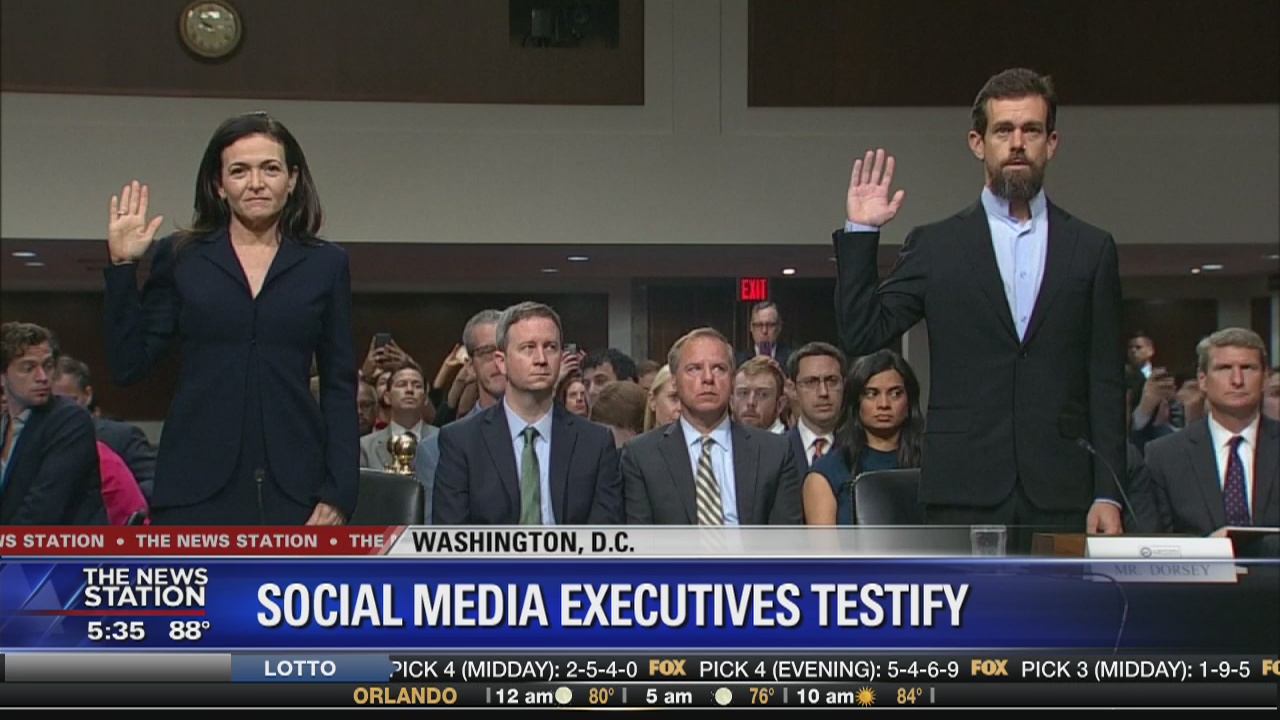 Social media executives testify before Congress