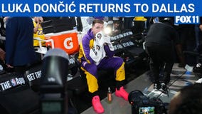 Luka Don?i? moved to tears in return to Dallas