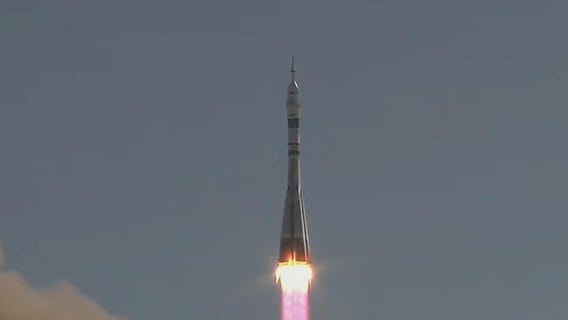 NASA astronaut heads to ISS for 8-month mission