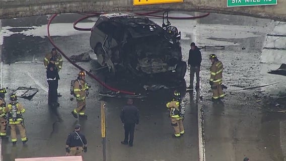 Northville Township crash leaves man dead after vehicle hits bridge