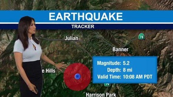 Morning earthquake rattles Southern California