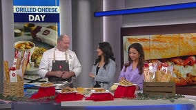 National Grilled Cheese Day with La Brea Bakery