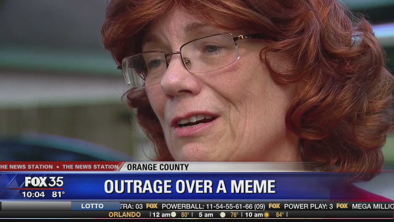 Outrage over social media post