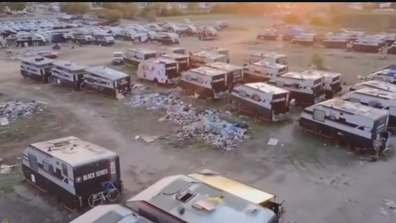 Vacant lot packed with RVs ordered cleared