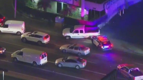 Wild police chase through Orange County