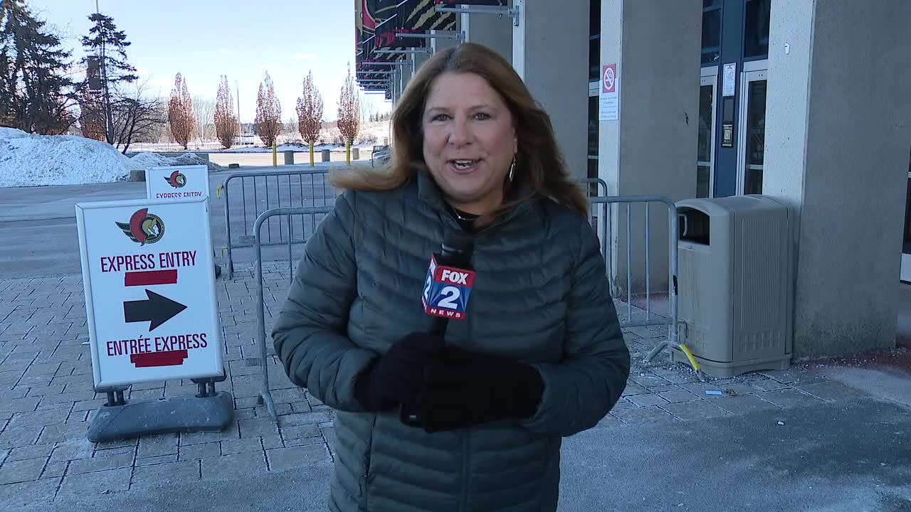 Red Wings prepare for Ottawa - Watch on Fox 2!