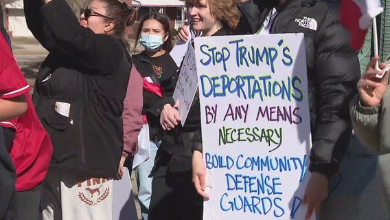 Anti-deportation protest held in Lincoln Park