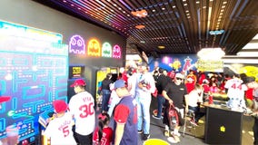 'Level Up' arcade opens at Angel Stadium