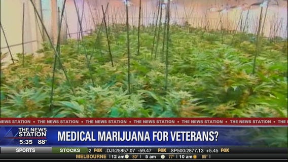 Push for veterans to get medical marijuana