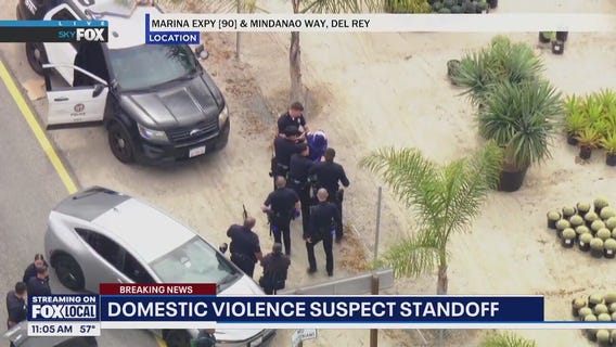 Man in custody after police chase, standoff