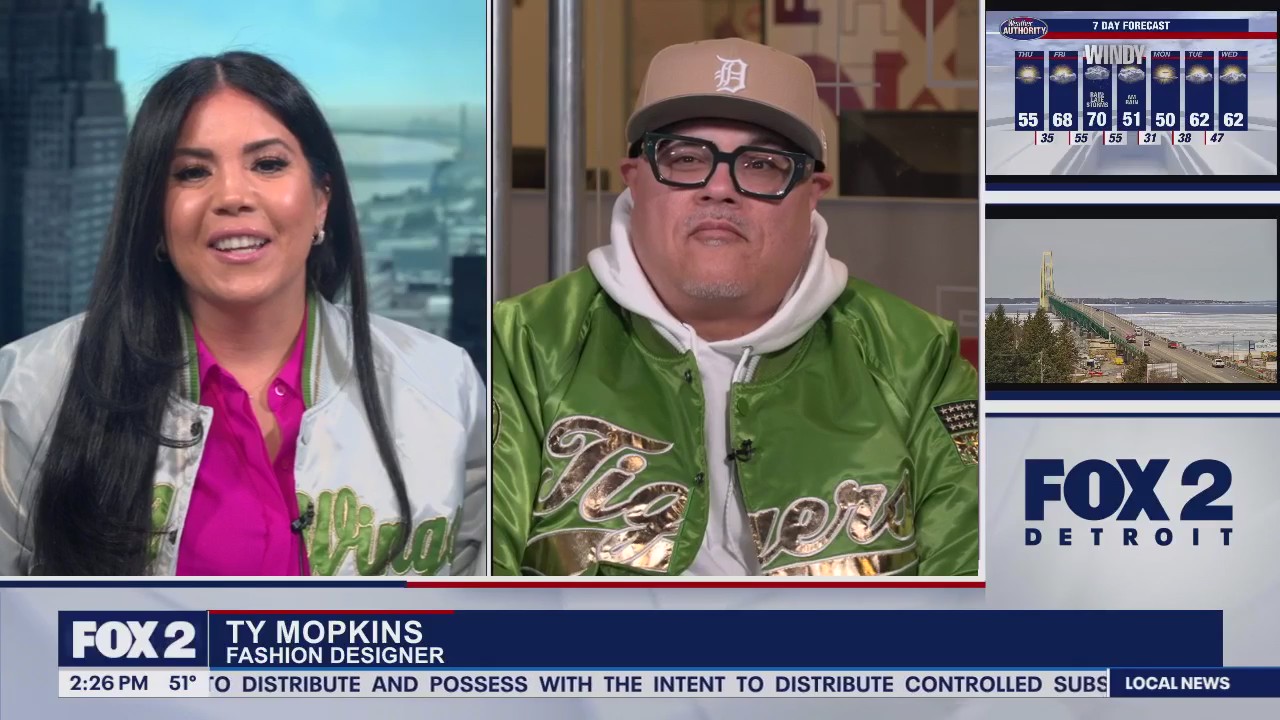 Fashion Designer Ty Mopkins Celebrates 313 Day With Special Edition Starter Jackets