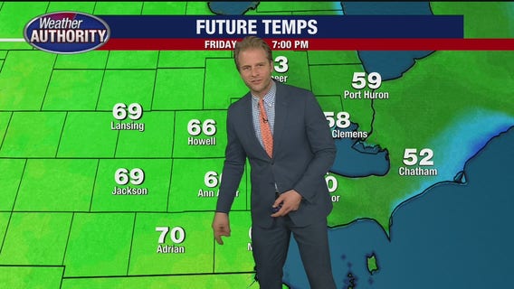 Temps jump heading into the weekend