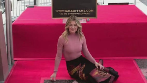 Ellen Pompeo gets Hollywood Walk of Fame star